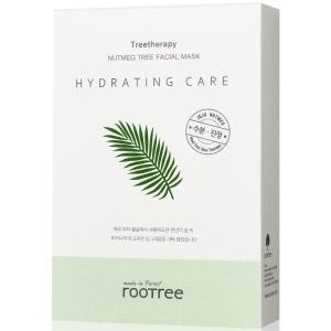 rootree Treetherapy Nutmeg Tree Facial Mask Box (10er Pack) Gesichtsmaske