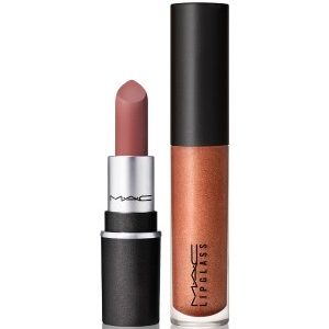 MAC Bubbles and Bows Holiday Kits Blowin’ Bubbles Lip Duo Lippen Make-up Set