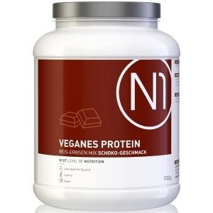 N1 Veganes Protein Schokolade Nahrungsergänzungsmittel