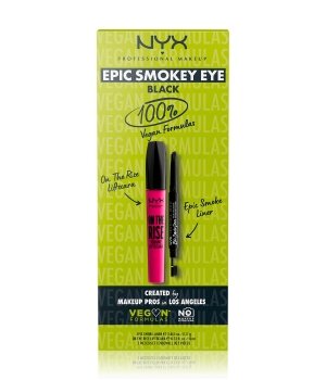 NYX Professional Makeup Epic Smokey Eye Set Black Augen Make-up Set