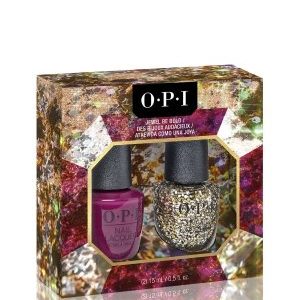 OPI Nail Lacquer Holiday 2022 Jewel be Bold Weihnachts-Duo Geschenkset Nagellack-Set