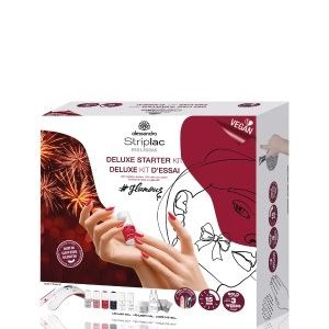 Alessandro Striplac Peel Or Soak Glitter & Glamour Starter Kit Deluxe Nagellack-Set