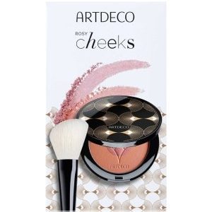 ARTDECO Rosy Cheeks Blush Couture & Powder Brush Set Gesicht Make-up Set