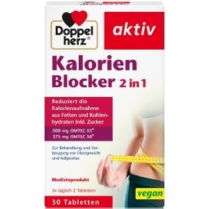 Doppelherz aktiv Kalorien Blocker 2 in 1 Nahrungsergänzungsmittel