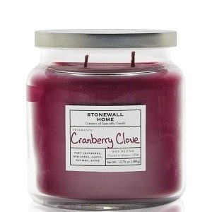 StonewallKitchen Cranberry Clove Candle Stonewall-Cranberry Clove Medium Duftkerze