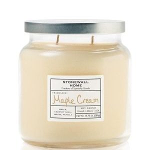 StonewallKitchen Maple Cream Candle Stonewall-Maple Cream Medium Duftkerze