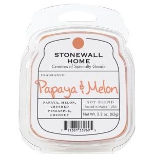 StonewallKitchen Papaya & Melon Wax Melt Stonewall-Papaya & Melon Duftkerze