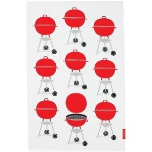 StonewallKitchen Red Towel-BBQ Stonewall Kitchen red Handtuch