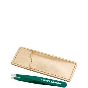 Tweezerman Schräge Pinzette Emerald Shimmer Pinzette