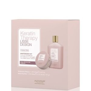 ALFAPARF MILANO Keratin Therapy Lisse Design Hydrating Maintenance Kit Haarpflegeset