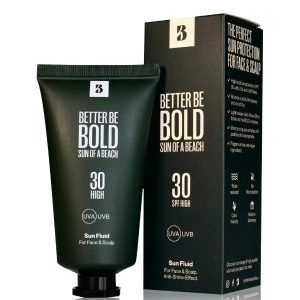 BETTER BE BOLD Sun Of A Beach Sun Fluid LSF 30 für Glatze & Gesicht Sonnencreme