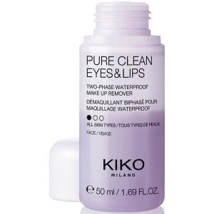 KIKO Milano Pure Clean Eyes & Lips Mini Reinigungslotion