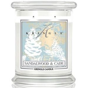 Kringle Candle Sandalwood & Cade Candle Kringle-Sandalwood & Cade Medium Duftkerze