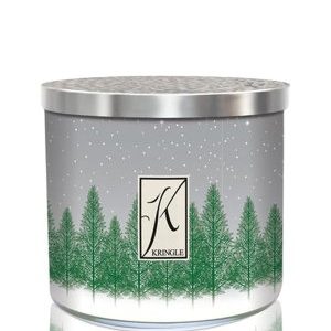 Kringle Candle Soy Jar Winter Evergreen Duftkerze