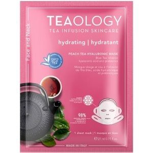 TEAOLOGY Peach Tea Hyaluronic Mask Gesichtsmaske