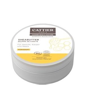 Cattier Körperpflege Sheabutter - Honigduft Körperbutter