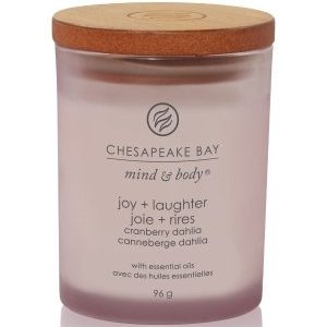 Chesapeake Bay Candle Mind & Body Joy & Laughter - Cranberry Dahlia Duftkerze
