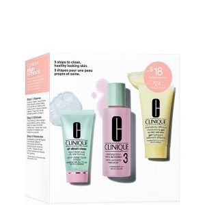 CLINIQUE All About Clean 3 Step Skin 3 Mini Kits Gesichtspflegeset