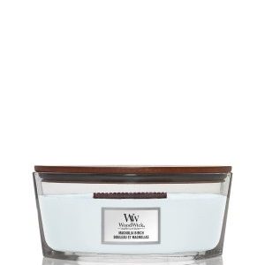 WoodWick Magnolia Birch Ellipse Duftkerze