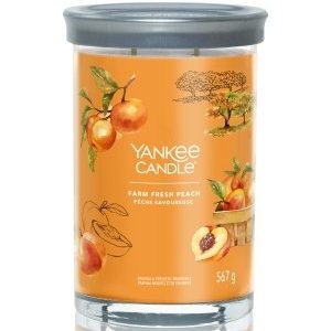 Yankee Candle Farm Fresh Peach Signature Large Tumbler Duftkerze