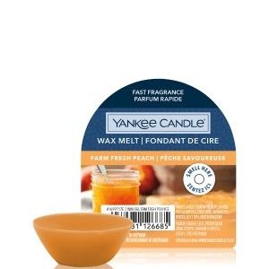 Yankee Candle Farm Fresh Peach Wax Melt Single Duftkerze