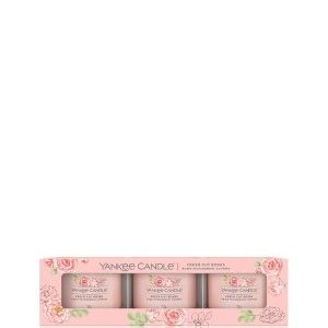 Yankee Candle Fresh Cut Roses Signature 3 Pack Filled Votive Duftkerze