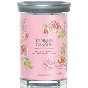 Yankee Candle Fresh Cut Roses Signature Large Tumbler Duftkerze
