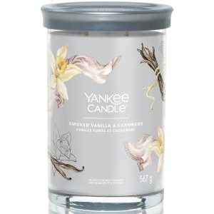 Yankee Candle Smoked Vanilla & Cashmere Signature Large Tumbler Duftkerze