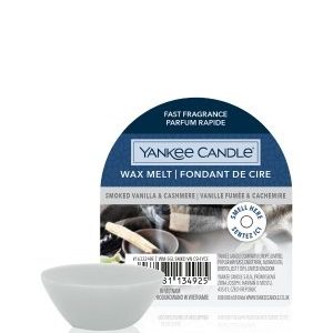 Yankee Candle Smoked Vanilla & Cashmere Wax Melt Single Duftkerze