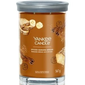 Yankee Candle Spiced Banana Bread Signature Large Tumbler Duftkerze