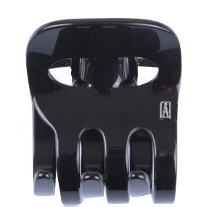 Alexandre de Paris 3 Dents Schwarz 4 cm Haarspangen