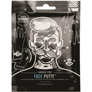 BARBER PRO Face Putty Black Peel-Off Mask Gesichtsmaske