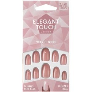 Elegant Touch Colour Nails Velvet Nude Kunstnägel