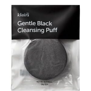 Klairs Gentle Black Cleansing Puff Gesichtsschwamm