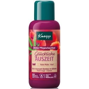 Kneipp Glückliche Auszeit Roter Mohn - Hanf Badeschaum