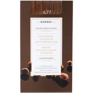 KORRES Arganöl Hochentwickelte Haarcoloration Gianduja 6.77 Haarfarbe