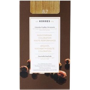 KORRES Arganöl Hochentwickelte Haarcoloration Toffee 8.7 Haarfarbe