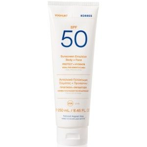KORRES YOGHURT Sonnenschutz-Emulsion für Körper und Gesicht SPF50 Sonnenmilch