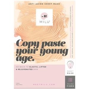 MILU Copy Paste Your Young Age Anti Aging Sheet Mask Tuchmaske