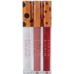 REVOLUTION Minnie Mouse Lipgloss Trio Lippen Make-up Set