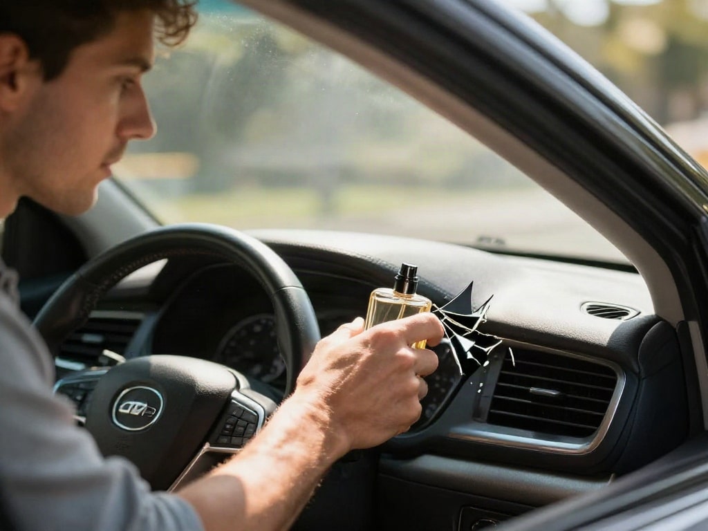 Parfüm im Auto